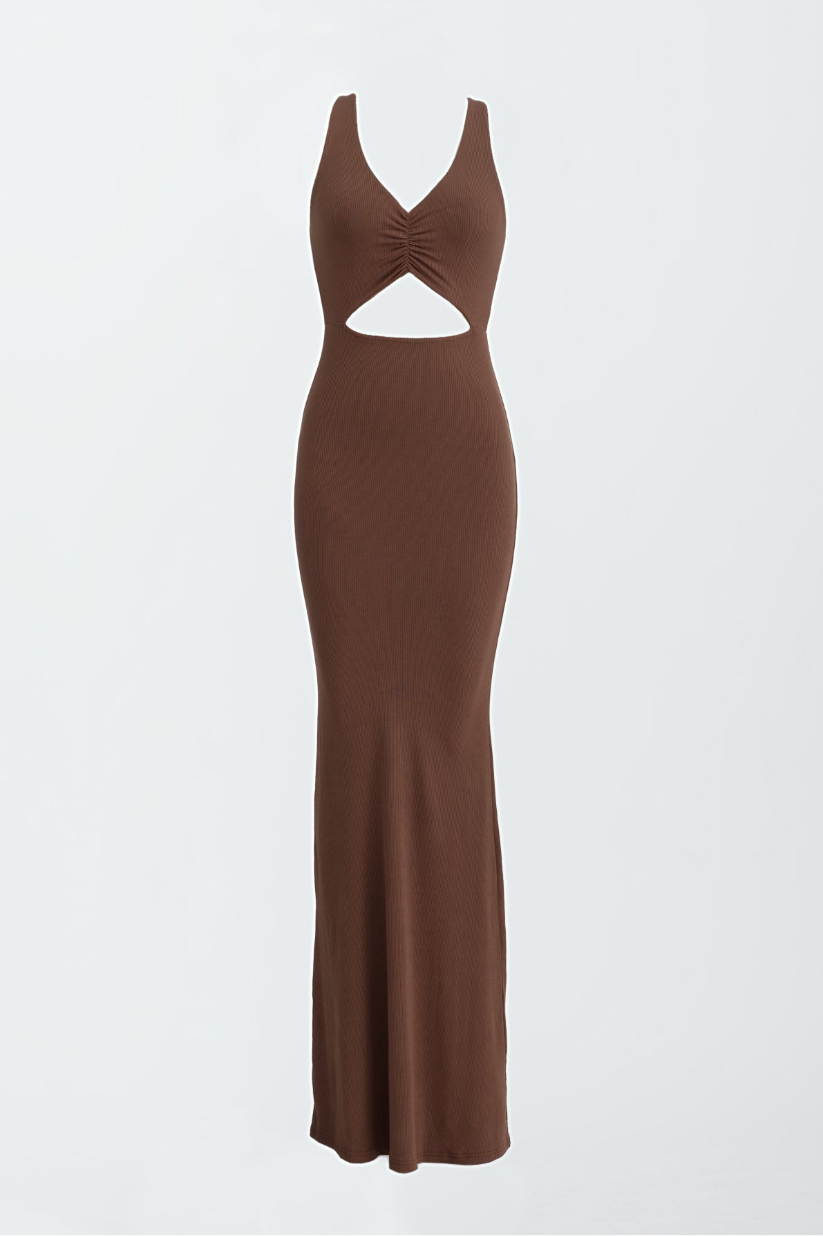 Reily Maxi Dress for Women - Elegant Long Flowy Boho Summer Dress in Brown | Perfect for Beach, Vacation, and Casual Outings