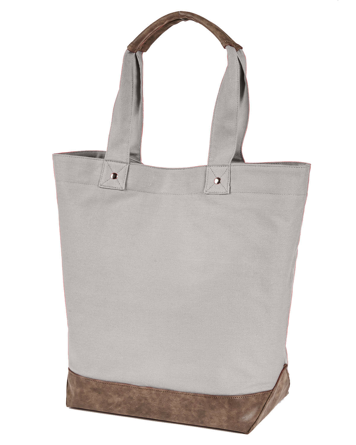 Authentic Pigment AP1921 Canvas Resort Tote Bag - Stylish Beach Tote for Women, Perfect for Vacation, Pool, Shopping & Travel Accessories