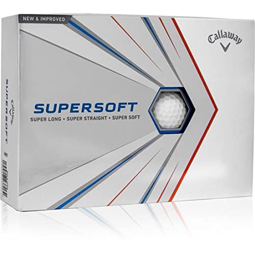 Callaway Golf Supersoft AlignXL Personalized Golf Balls - Premium Soft Feel, High Visibility & Custom Printing for Enhanced Performance | Perfect for Tournaments, Gifts & Practice Rounds