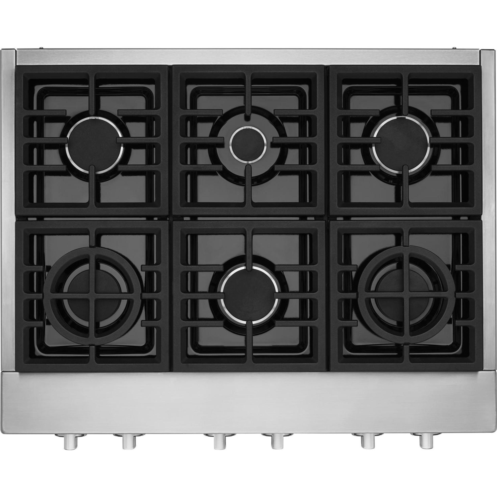 KitchenAid 36 Inch 5 Burner Gas Cooktop - Stainless Steel (Model KCGC506JSS) | Professional Grade Stove for Home Cooking, Baking & Entertaining