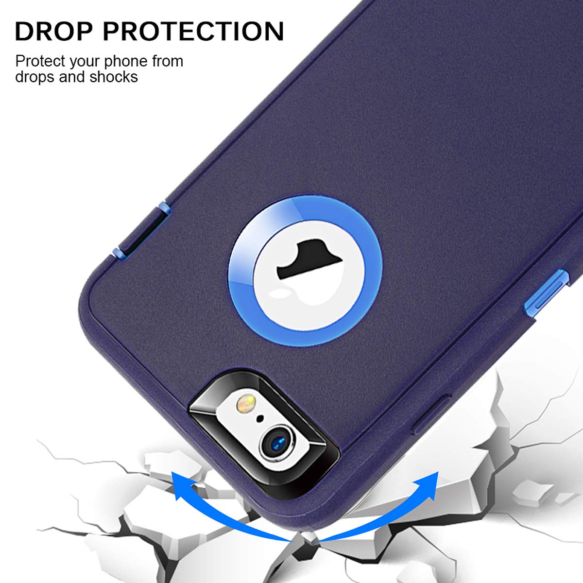 MAXCURY Heavy Duty Shockproof Case for iPhone 6/6S (4.7