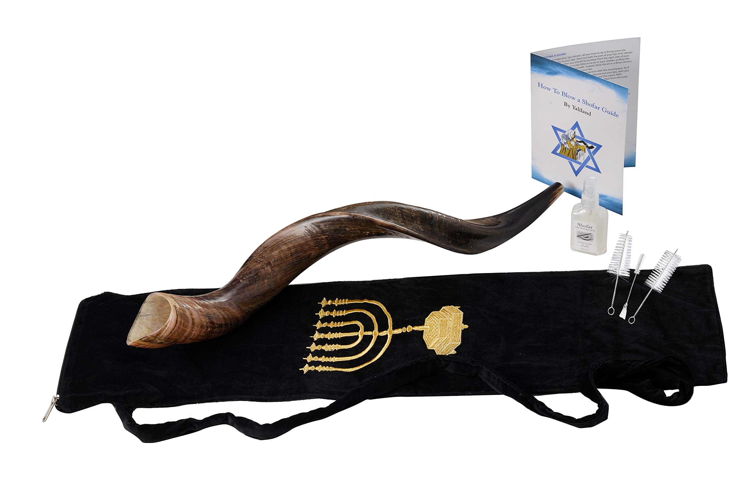 Authentic Kosher Yaliland Shofar Horn from Israel - 38