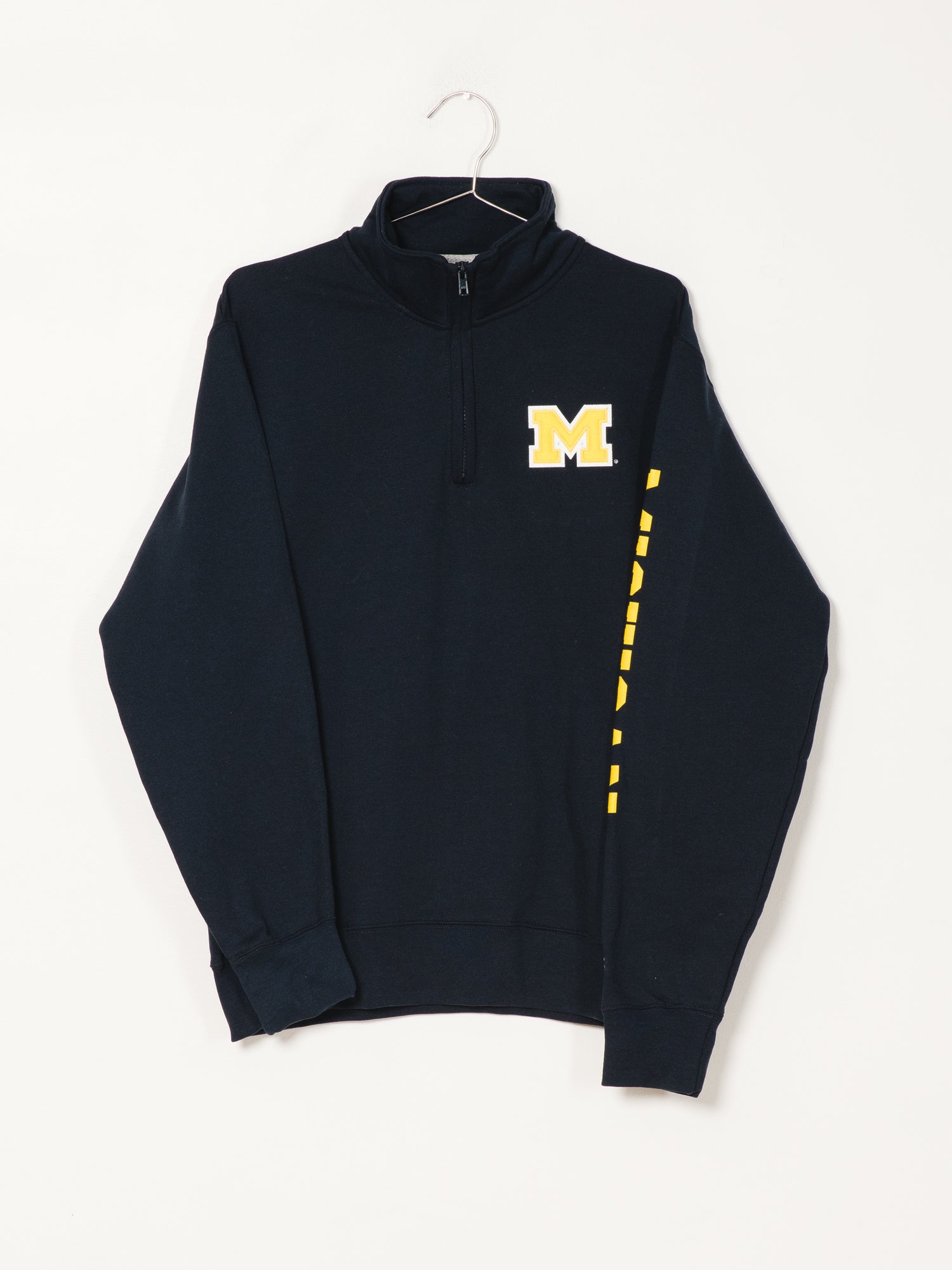 Champion Michigan University 1/4 Zip Sweater - Men's & Women's Pullover Fleece Top for College Fans | Perfect for Game Day, Campus Wear & Casual Outfits