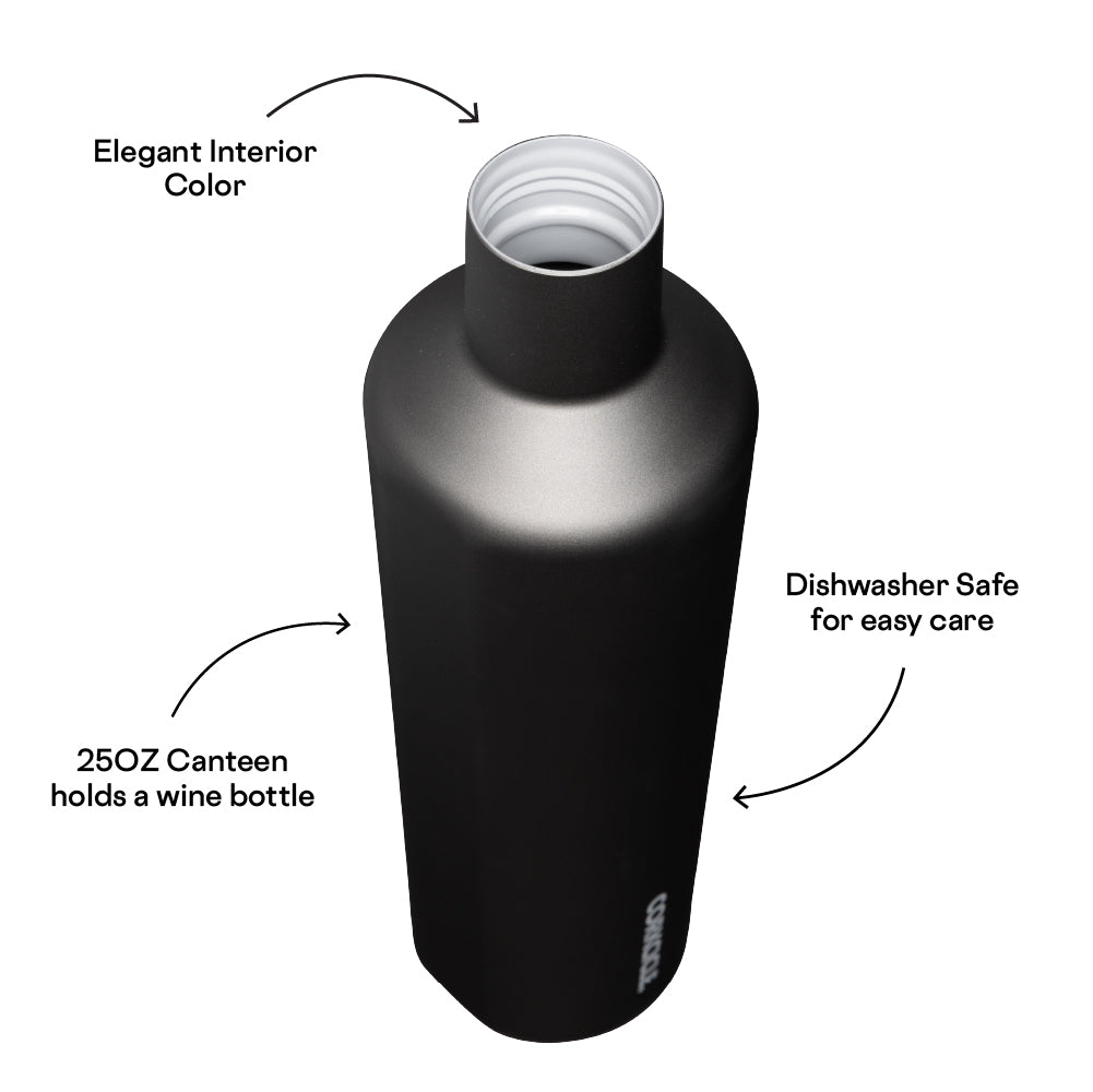 Pure Taste Canteen - Premium Stainless Steel Water Bottle for Outdoor, Gym & Travel | BPA-Free, Leak-Proof & Eco-Friendly