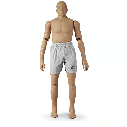 Rescue Training Manikin - 105 lb CPR Practice Dummy for First Aid & Emergency Response Training - Perfect for Medical, Firefighter & Lifeguard Scenarios