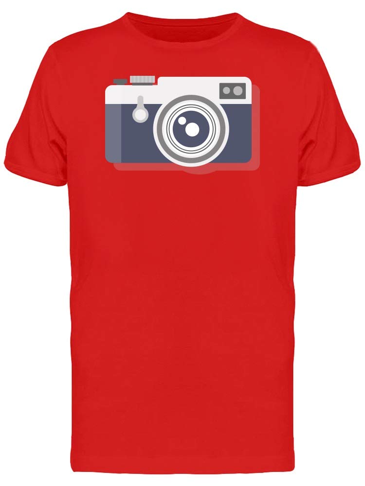 Vintage Camera Sketch T-Shirt for Men - Casual Graphic Tee for Photography Enthusiasts & Retro Style Lovers