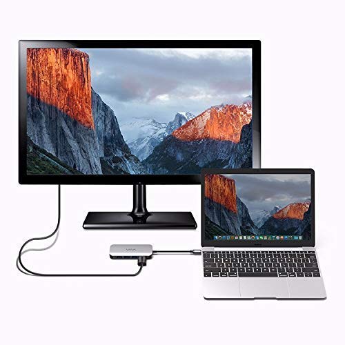 9-in-1 USB C Hub with 4K HDMI, PD Charging, 3 USB 3.0 Ports, Ethernet & Card Reader - Compatible with MacBook Pro/Air & Windows Laptops - Perfect for Home Office, Remote Work & Multimedia Presentations