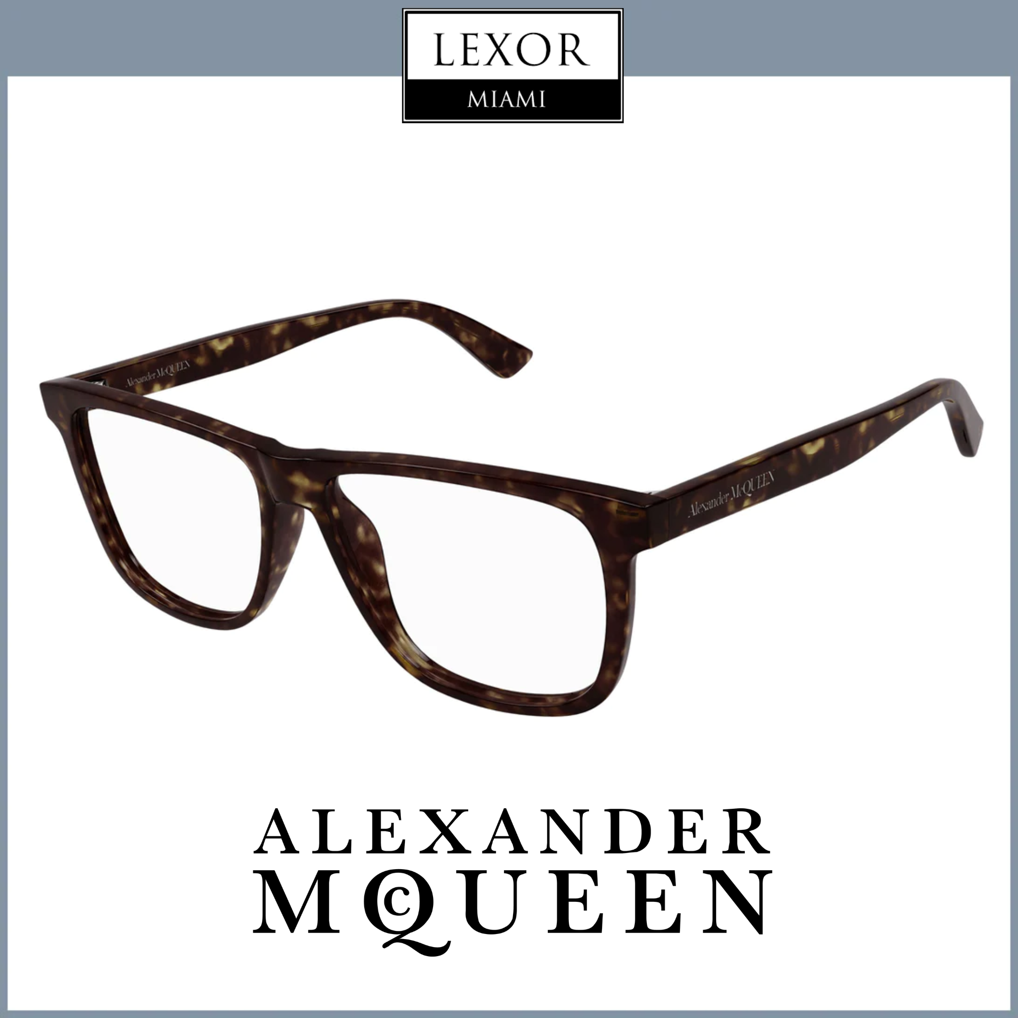 Alexander McQueen AM0463O 002 56mm Men's Designer Sunglasses - UV Protection Luxury Eyewear for Driving, Travel & Fashion