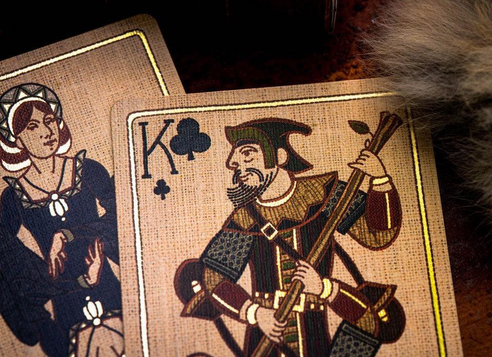 Robin Hood Themed Collectible Playing Cards - Signed Edition | Perfect for Card Games, Magic Tricks & Gift Giving