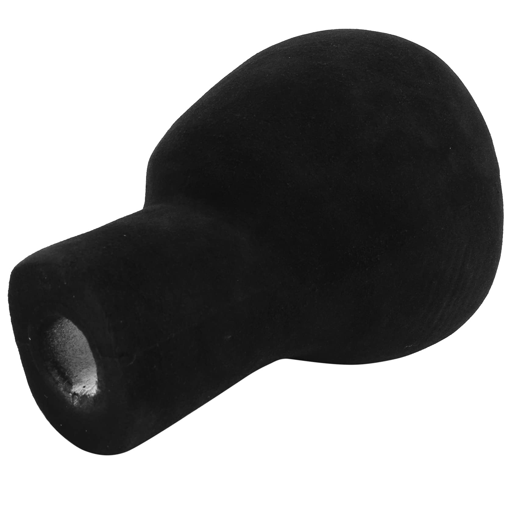 Styrofoam Mannequin Head with Stand - 35cm Black Wig Display & Eyeglass Holder for Salon, Cosmetology, and Retail Store Displays