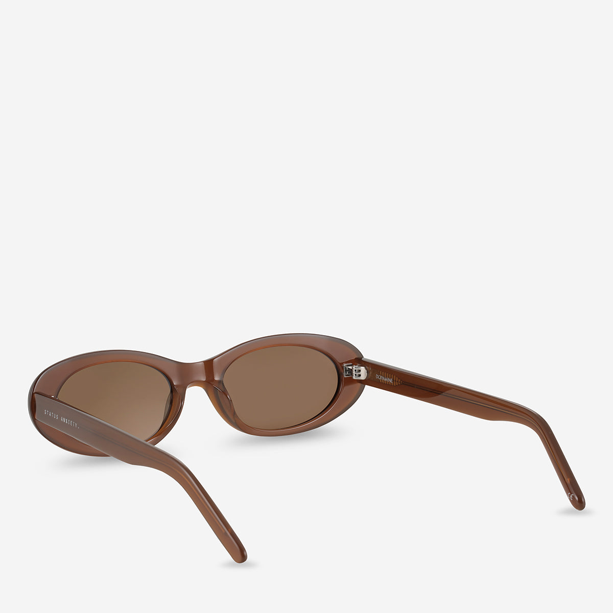 Dopamine Sunglasses for Women & Men - Trendy Brown UV Protection Shades for Outdoor Activities, Beach, Driving & Fashion