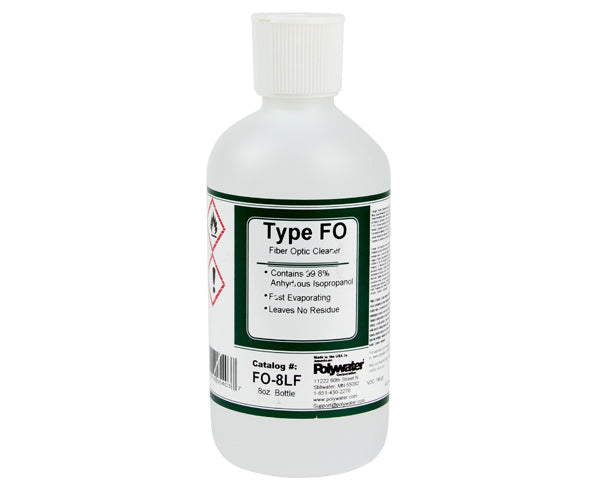 FO Alcohol Fiber Optic Cleaner - 2 Fl Oz Spray Bottle for Electronics, Camera Lens & Optical Equipment Maintenance