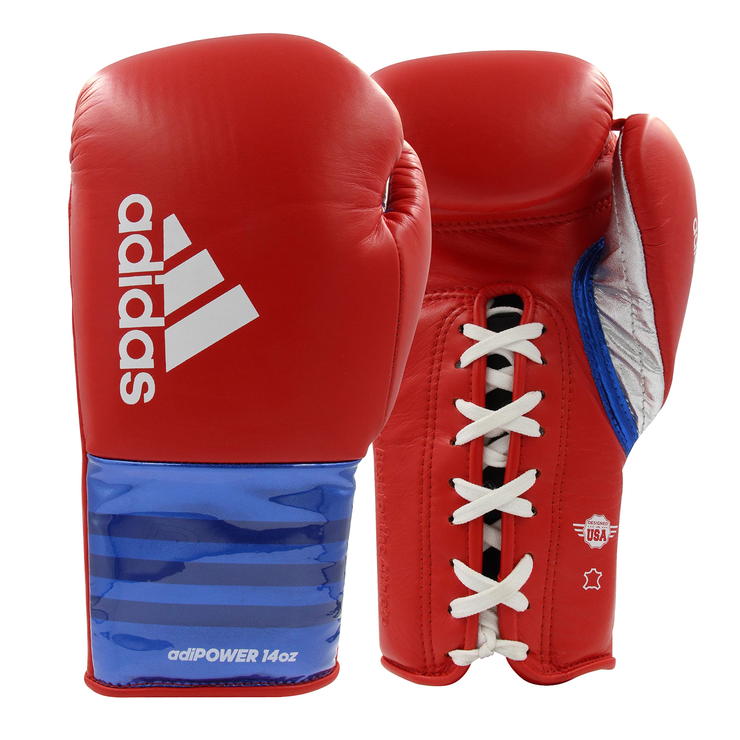 adidas Adi-Power Hybrid 500 Pro Boxing Gloves & Kickboxing Training Gloves - Premium MMA Sparring Gear for Fighters and Fitness Enthusiasts