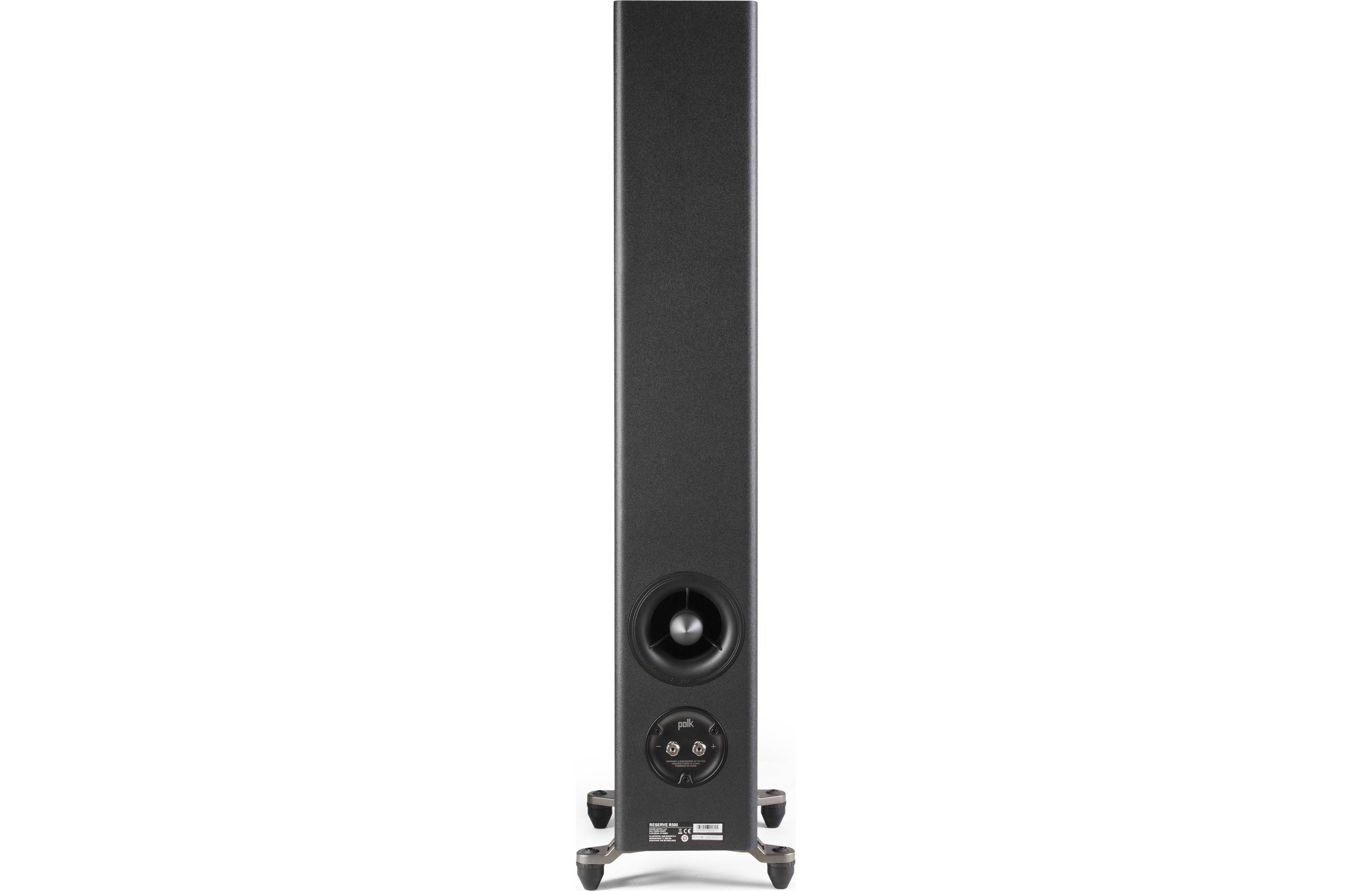 Polk Audio Reserve R500 Compact Floorstanding Speaker - High-Performance Home Audio for Movies & Music - Perfect for Living Room & Home Theater Setup