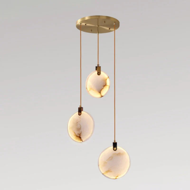 Modern Alabaster Long Staircase Chandelier - Elegant Crystal Ceiling Light Fixture for Grand Foyers, Stairwells & Luxury Home Decor