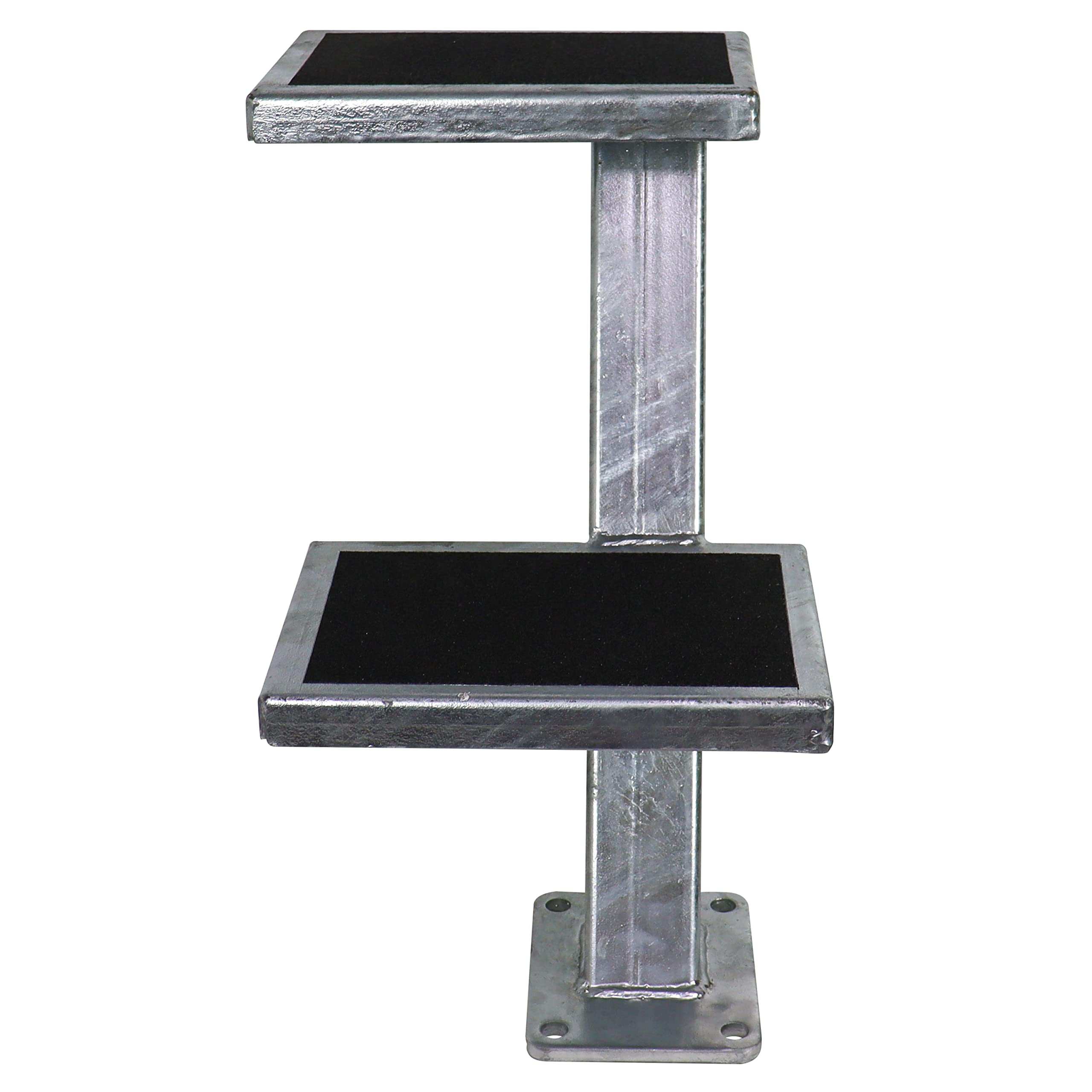 Extreme Max 3006.6812 Heavy Duty Galvanized Steel Trailer Tongue Step - Double Step for Easy Access & Loading - Perfect for Boat Trailers, Utility Trailers & RV Camping
