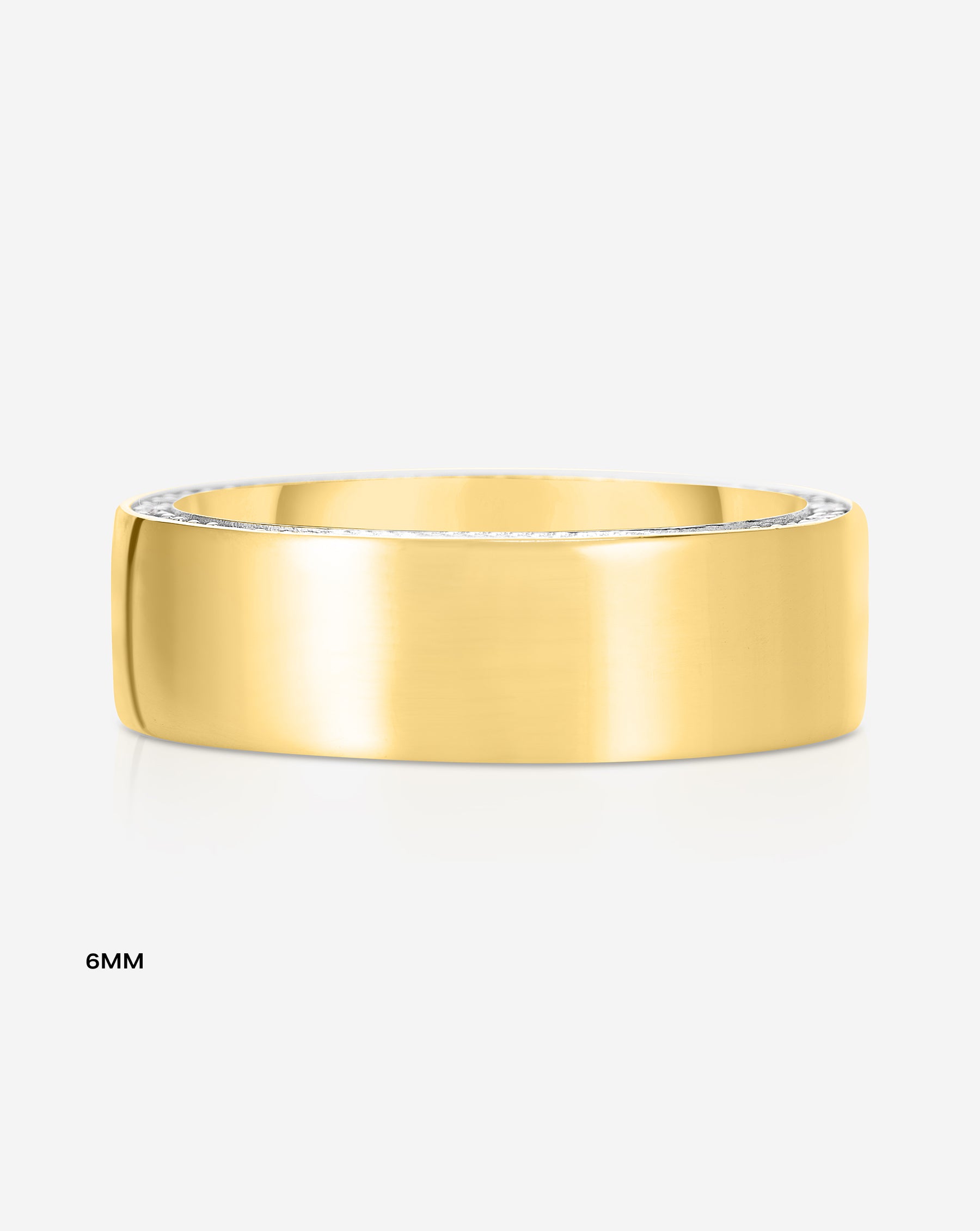 Stunning Pavé Cigar Band Ring - Elegant Jewelry for Women | Perfect for Weddings, Parties & Special Occasions