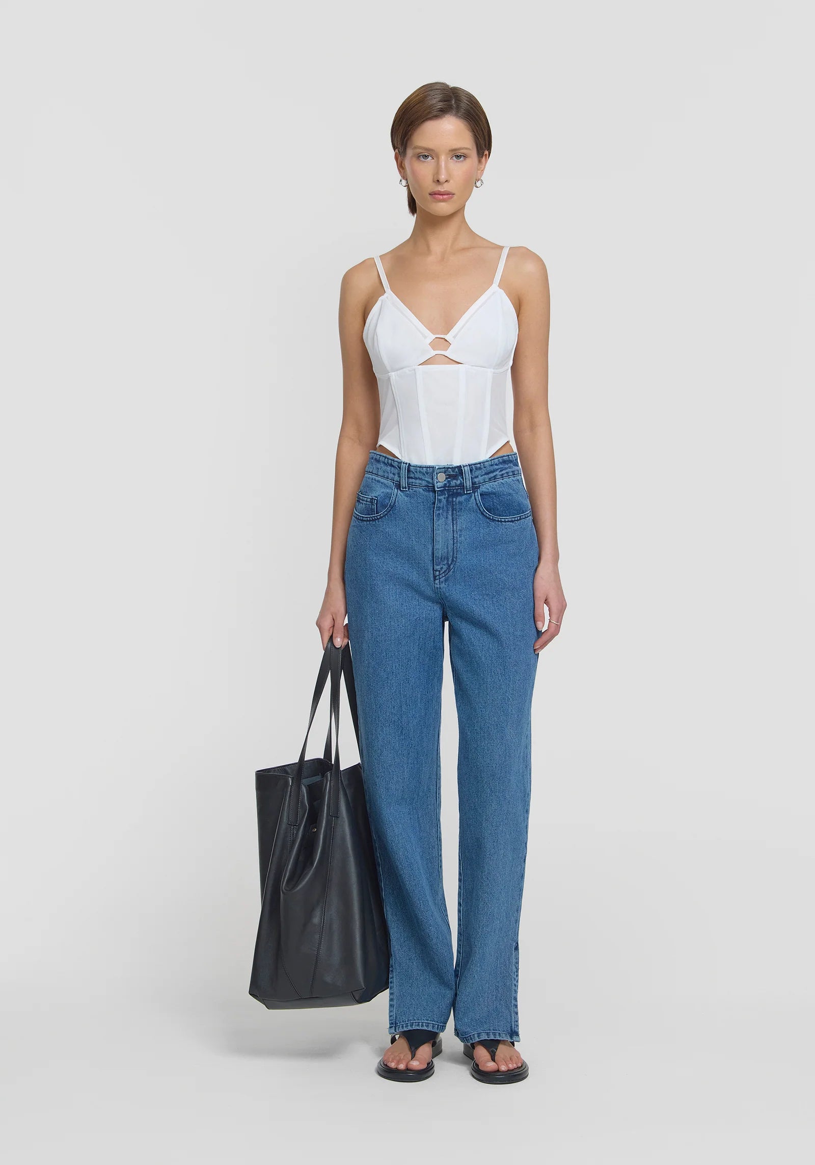 Premium High Waisted Jeans for Women - Vintage Stretch Denim Pants with Comfortable Fit | Perfect for Casual Wear, Office Outfits & Date Nights