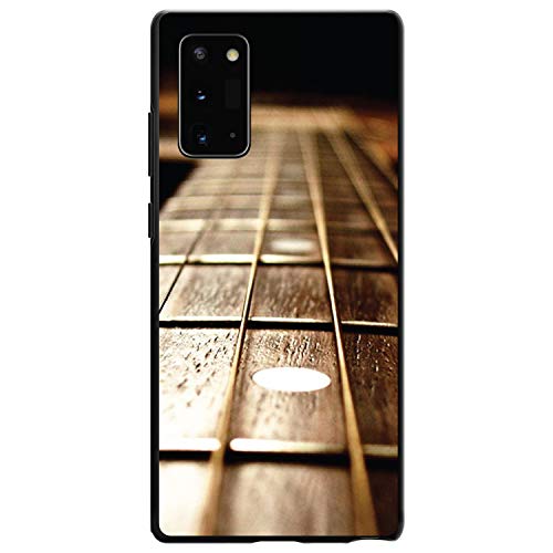 Guitar Strings Neck On Black Case
