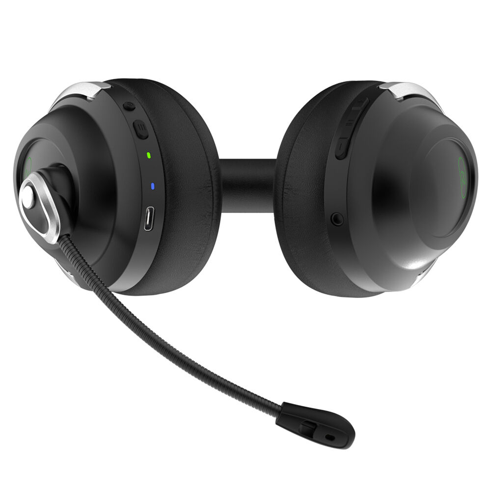AceZone A Spire Hybrid ANC Gaming Headset - Wireless Noise Cancelling Headphones for PC, PS5, Xbox & Mobile - Perfect for Competitive Gaming & Streaming