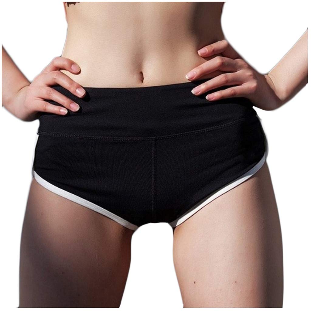 Hotkey Women's High Waist Biker Shorts - Yoga, Workout, Running Compression Shorts with Elastic Waistband | Perfect for Gym, Cycling & Lounge Wear