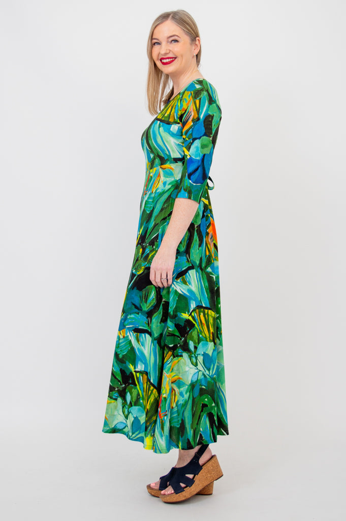 Eco-Friendly Coco Dress by Greenroom | Soft Linen & Bamboo Blend | Perfect for Summer Outings & Beach Vacations