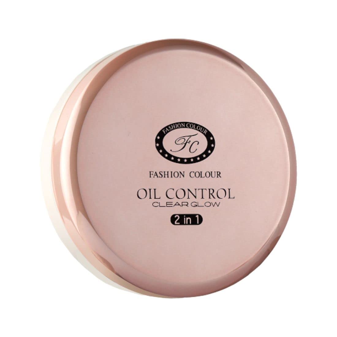 Oil Control 2-in-1 Compact Powder with Mirror & Puff - Matte Finish, Long Lasting | 4 Shades for All Skin Tones | Perfect for Oily Skin & Touch-Ups On-The-Go | Great for Work, Date Night & Summer Activities