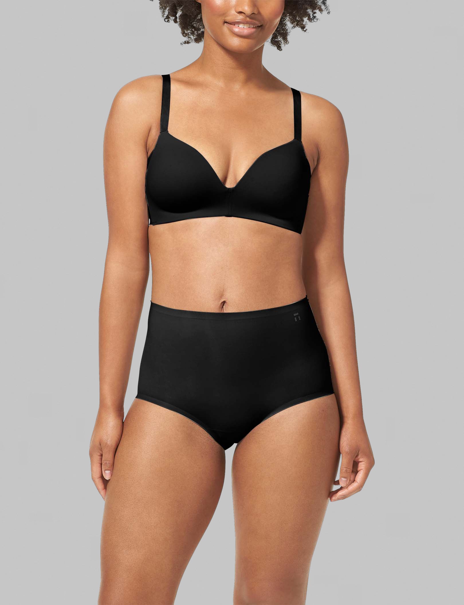 Wireless Comfort Smoothing Lightly Lined Bra - Soft Support for Everyday Wear, Yoga & Lounge