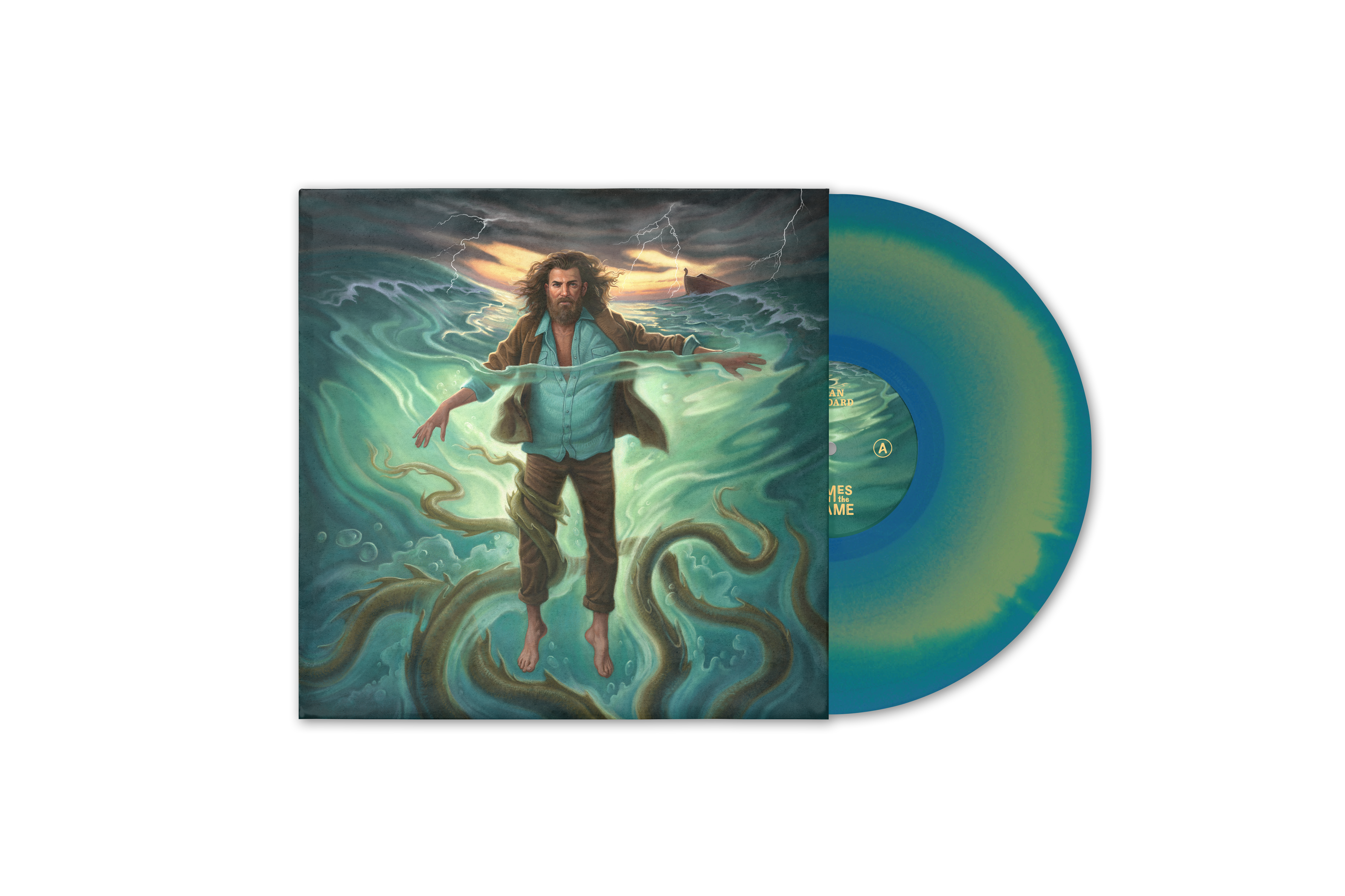James and the Shame - Human Overboard LP Vinyl Record | Indie Folk Music Album | Perfect for Home Listening & Music Collectors