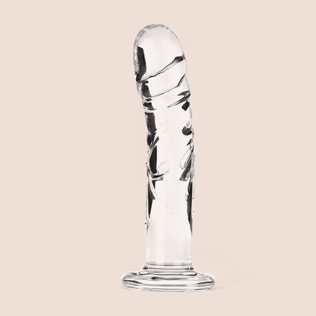 Icicles No. 62 Glass Dildo - Premium Handmade Glass Sex Toy for Adults, Smooth Curved Design for G-Spot Stimulation | Perfect for Couples Play, Solo Exploration & Sensual Massage