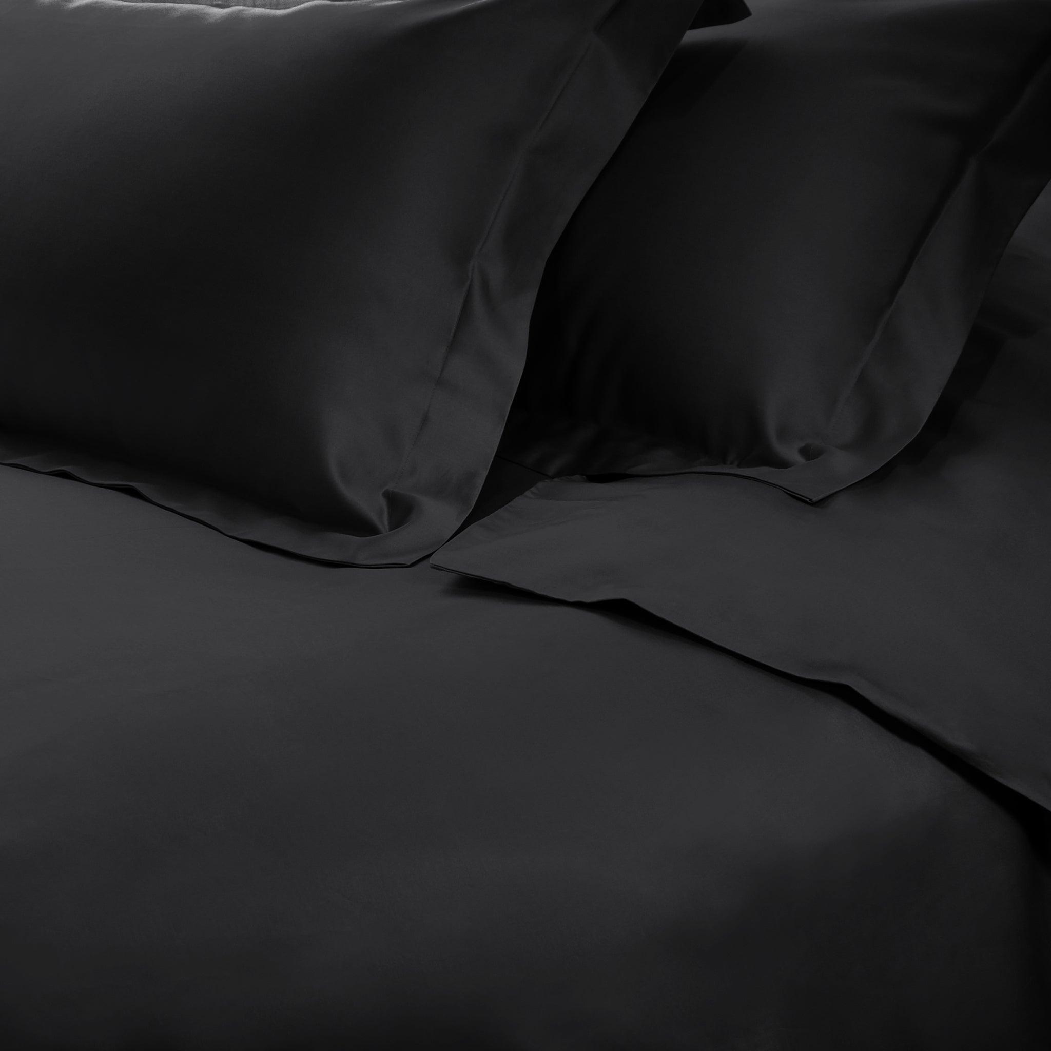 Premium Egyptian Cotton 650 Thread Count Duvet Cover Set - Ultra Soft Queen/King Size Bedding for Luxury Hotels & Master Bedrooms