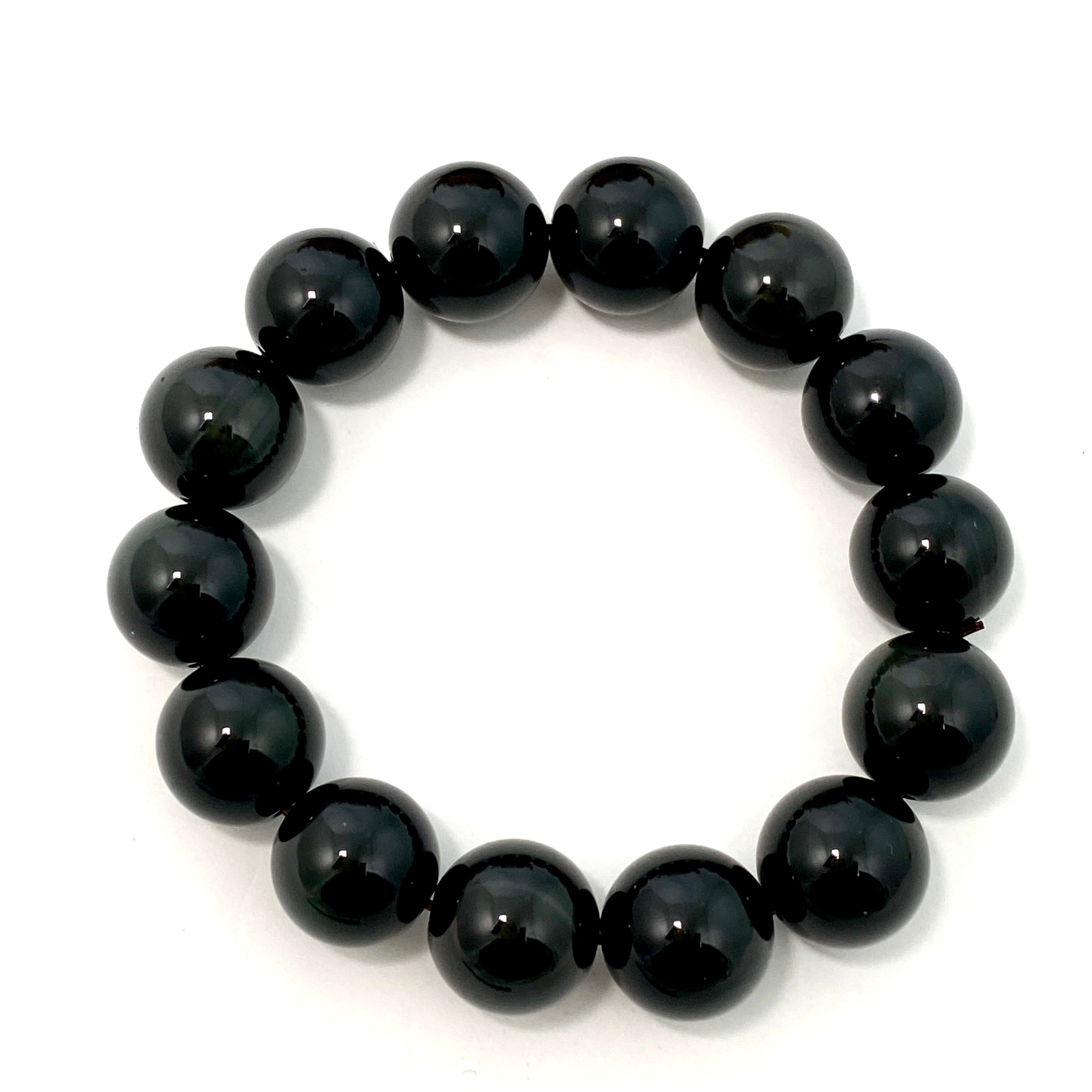 Rainbow Obsidian Bracelet for Women - Natural Stone Healing Crystal Jewelry for Protection & Positive Energy - Perfect for Meditation, Yoga & Spiritual Gifts