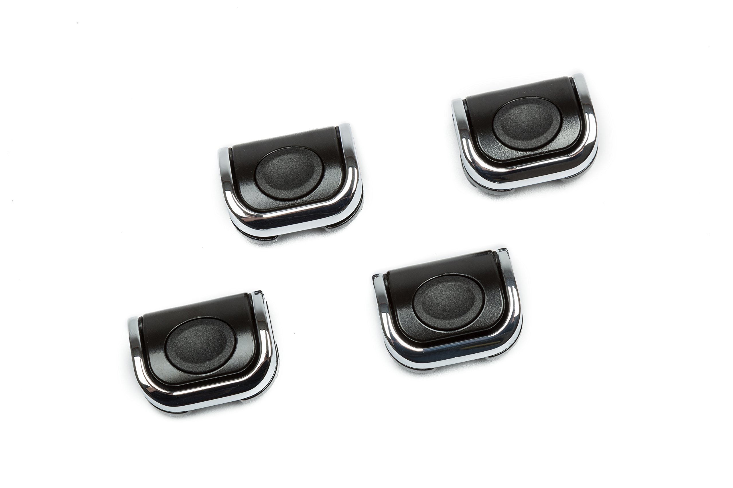 ACDelco GM Accessories 22745520 Sliding Tie-Down Rings - Heavy Duty Cargo Securement for Pickup Trucks & Trailers - Perfect for Hauling, Towing & Outdoor Adventures
