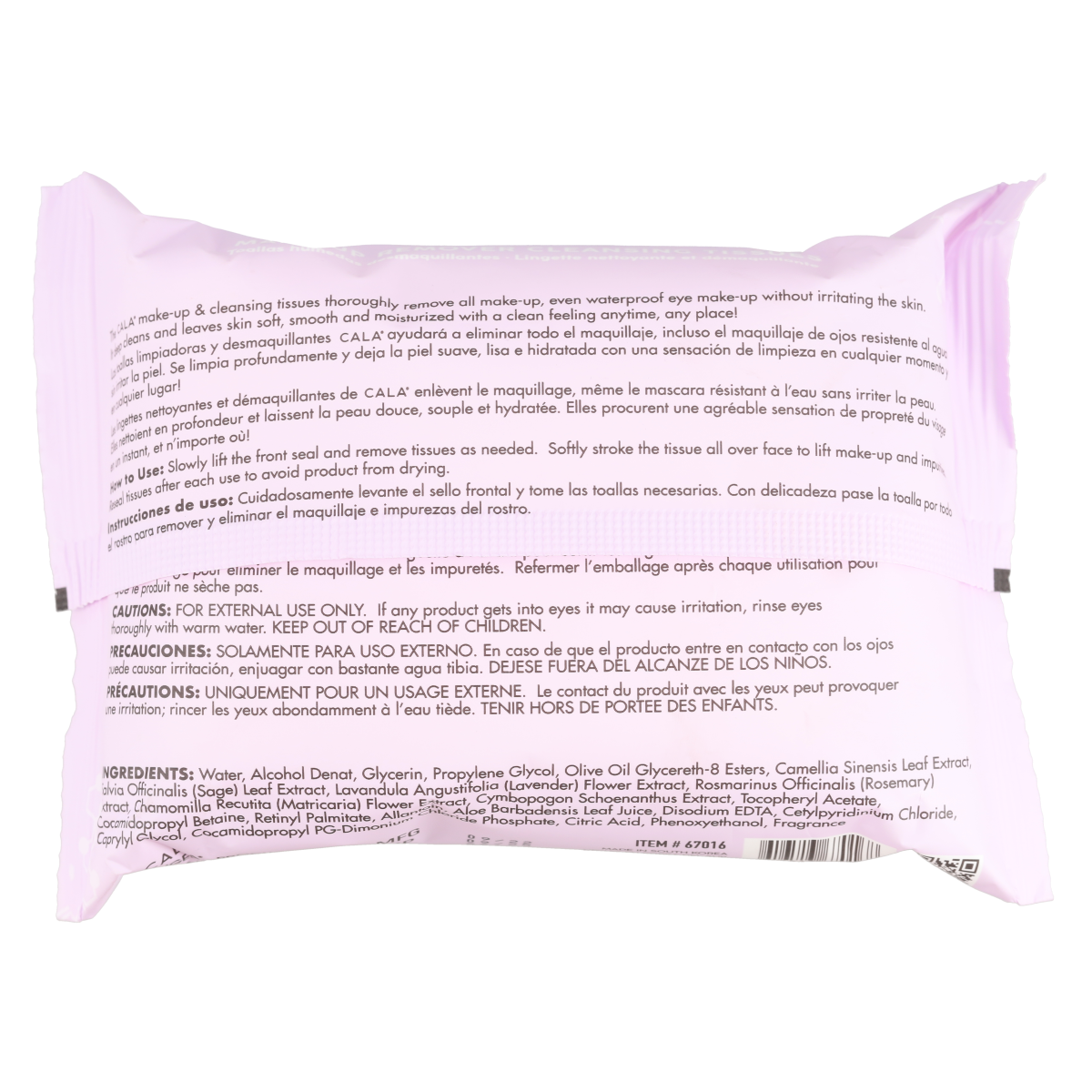 Retinol Makeup Remover Cleansing Wipes (30 Count) - Gentle Facial Cleansing Tissues for Sensitive Skin | Perfect for Travel, Gym & Nighttime Skincare Routine