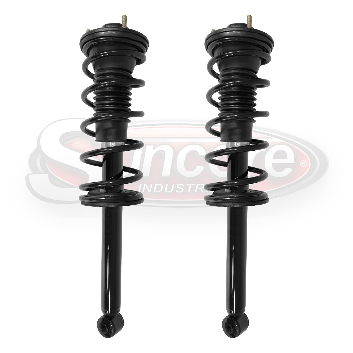 SUNCORE Air Suspension Conversion Kit with Rear Coil Over Struts - Complete Air Ride System for Cars, Trucks & SUVs | Perfect for Performance Upgrades, Smooth Ride & Custom Lowrider Builds