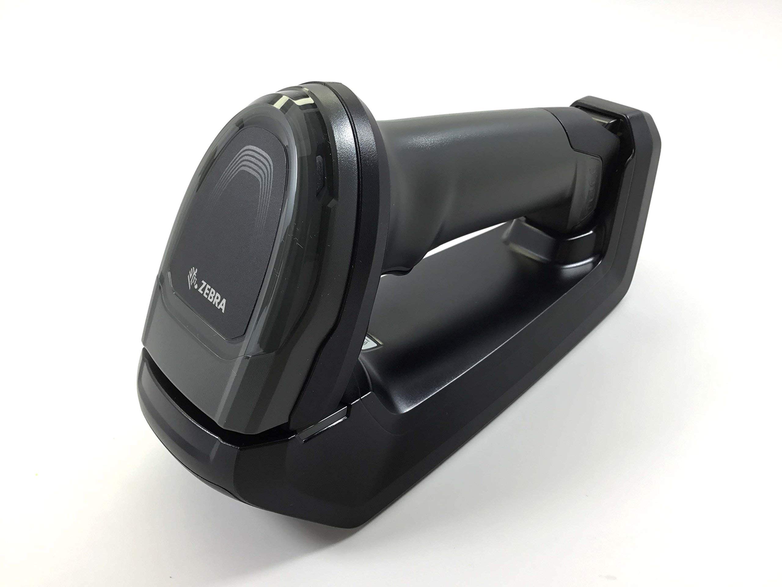 Zebra Symbol DS8178-SR Wireless Bluetooth 2D/1D Barcode Scanner with Cradle - Upgraded DS6878-SR Model (Renewed) for Retail, Warehouse & Inventory Management | Includes Power Supply, RS232 & USB Cables