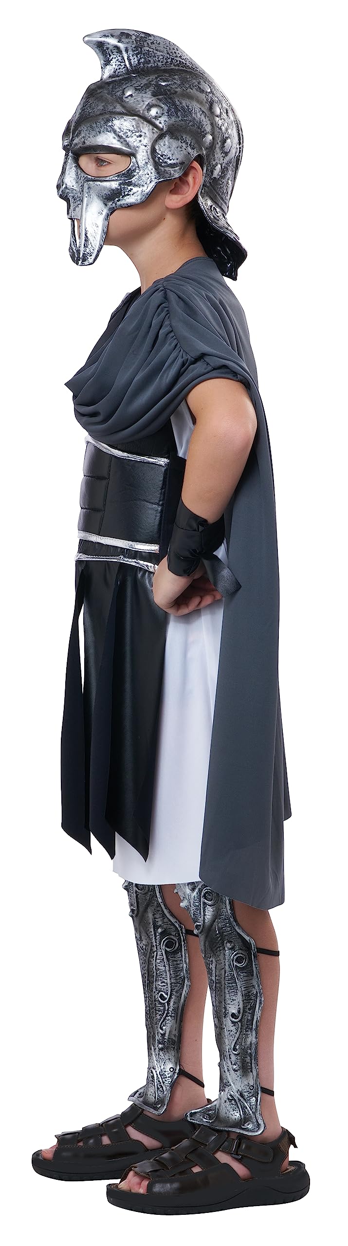 Kids Gladiator Costume for Halloween Dress Up - Roman Warrior Costume for Boys & Girls - Pretend Play & Cosplay Outfit