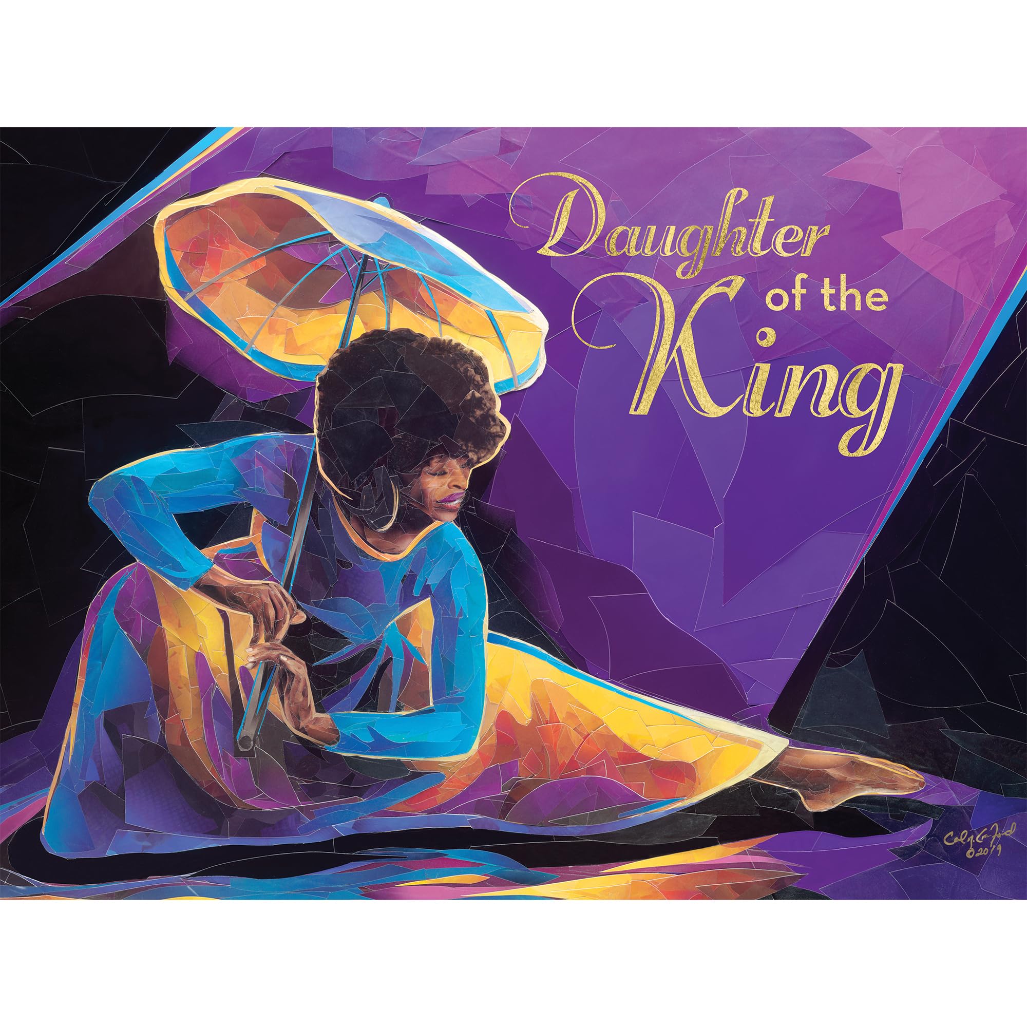 500-Piece African American Jigsaw Puzzle - Praise Dancer with Umbrella, Inspirational Black Women Art | Adult Puzzle for Family Game Night & Home Decor