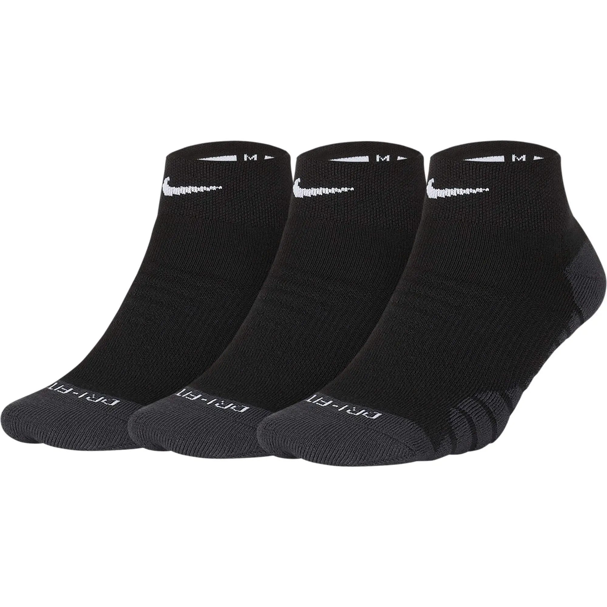 Nike Everyday Max Cushion Ankle Socks - 3 Pack, Breathable Athletic Socks for Men & Women - Perfect for Running, Gym Workouts & Daily Comfort