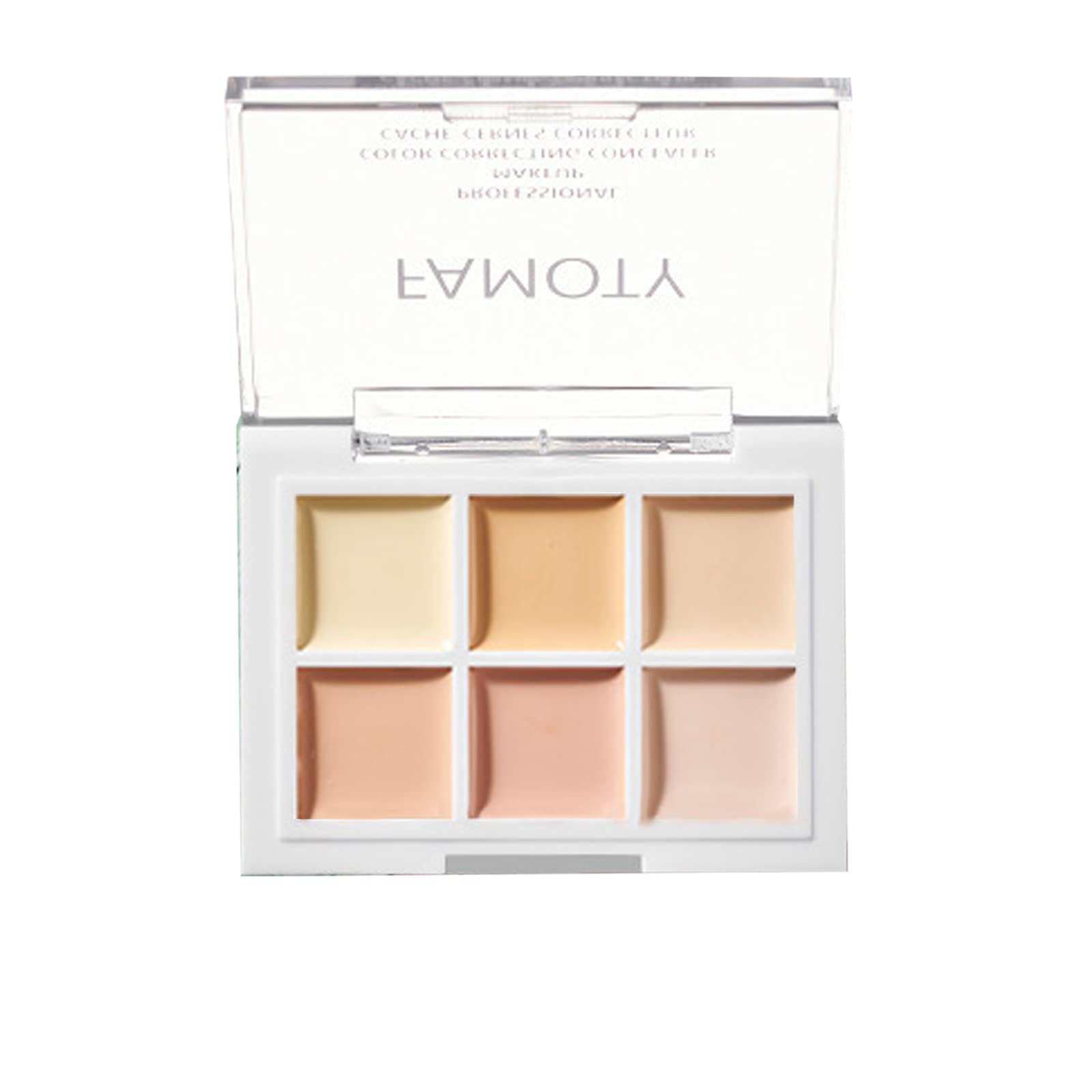 WishesMar 8 Color Concealer Palette - Professional & Everyday Makeup for Dark Circles, Blemishes & Contouring | Perfect for Bridal, Photo Shoots & Daily Coverage
