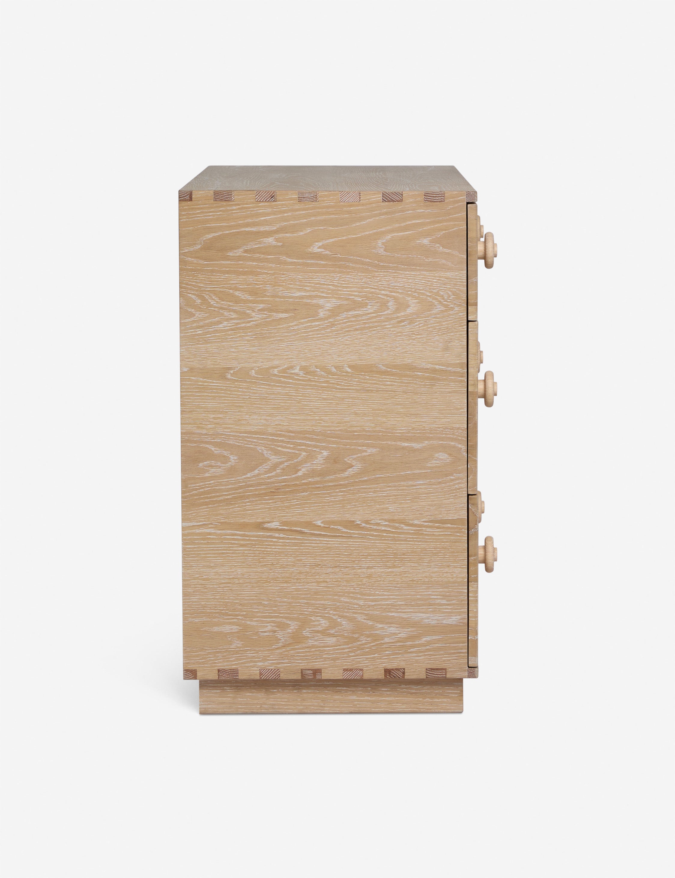 Pickford 3 Drawer Dresser - Wooden Chest of Drawers for Bedroom Storage & Organization | Perfect for Clothes, Accessories & Home Decor