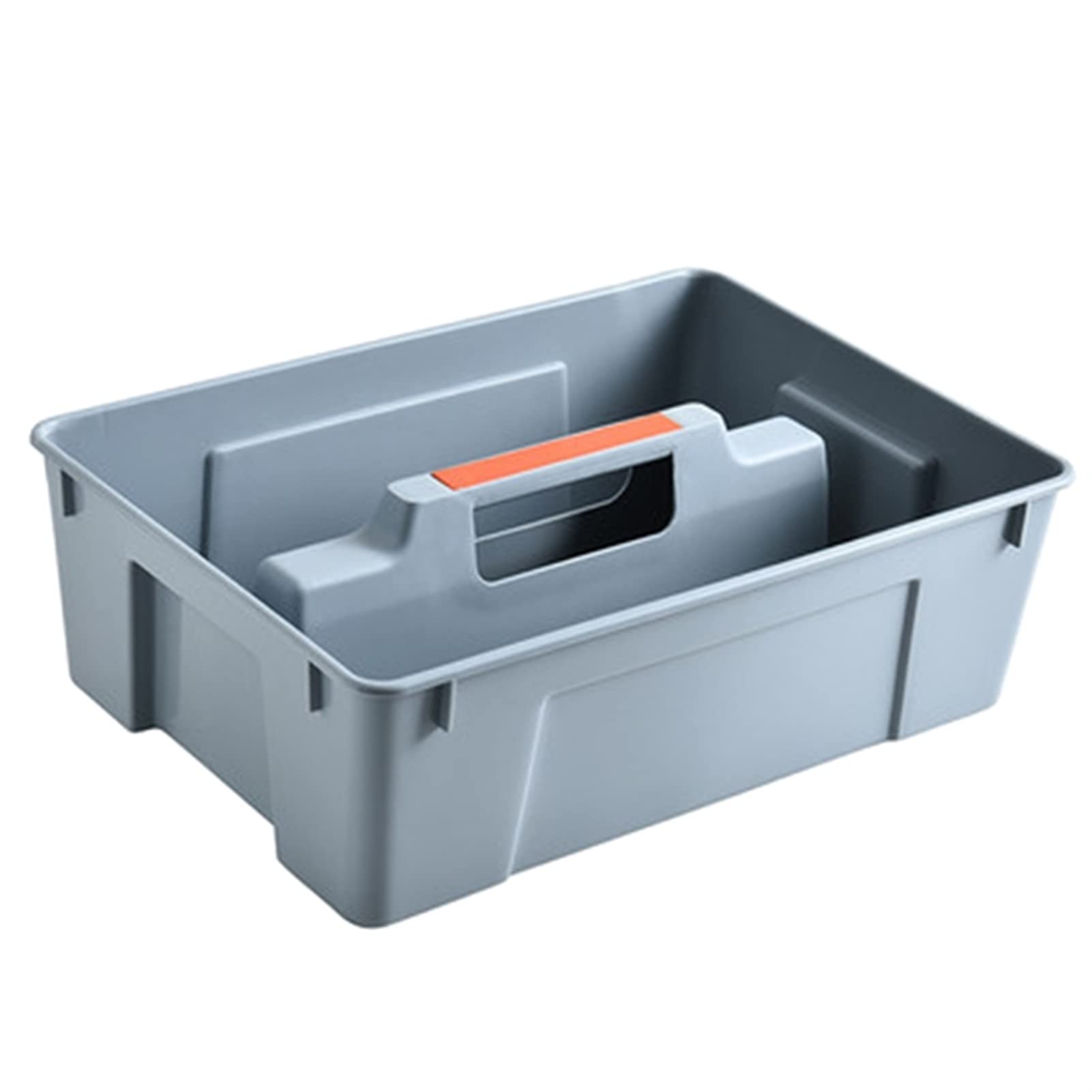 YIXIN2013SHOP Portable Plastic Tool Box with 2 Dividers & Handle - Multifunctional Storage Organizer for Household, Outdoor, Car Repair & DIY Projects | Durable Hardware Toolbox for Tools, Nails, Screws & Accessories