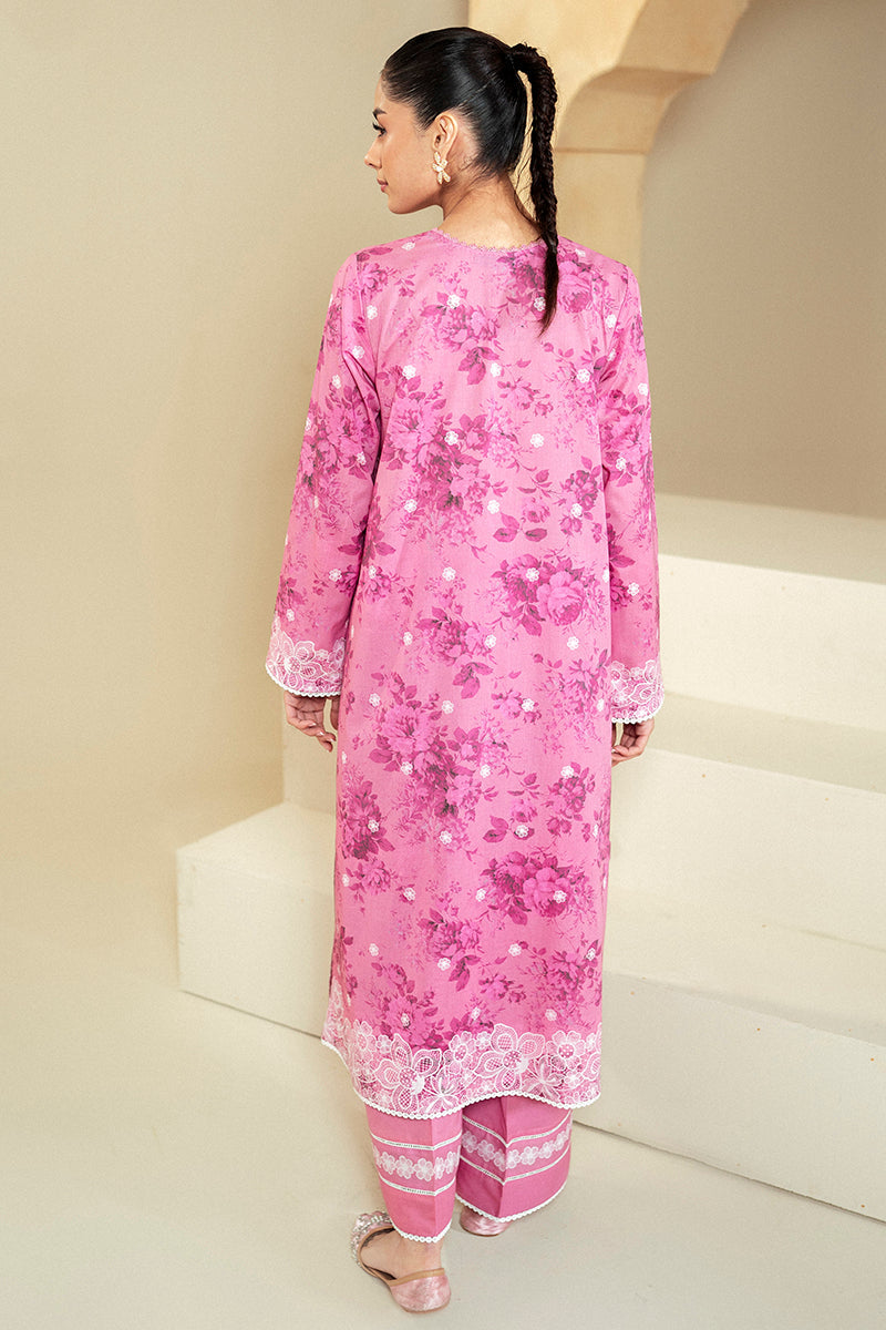 MOON LIGHT 2-Piece Lawn Suit for Women - Summer Casual Outfit for Picnics, Garden Parties & Outdoor Events