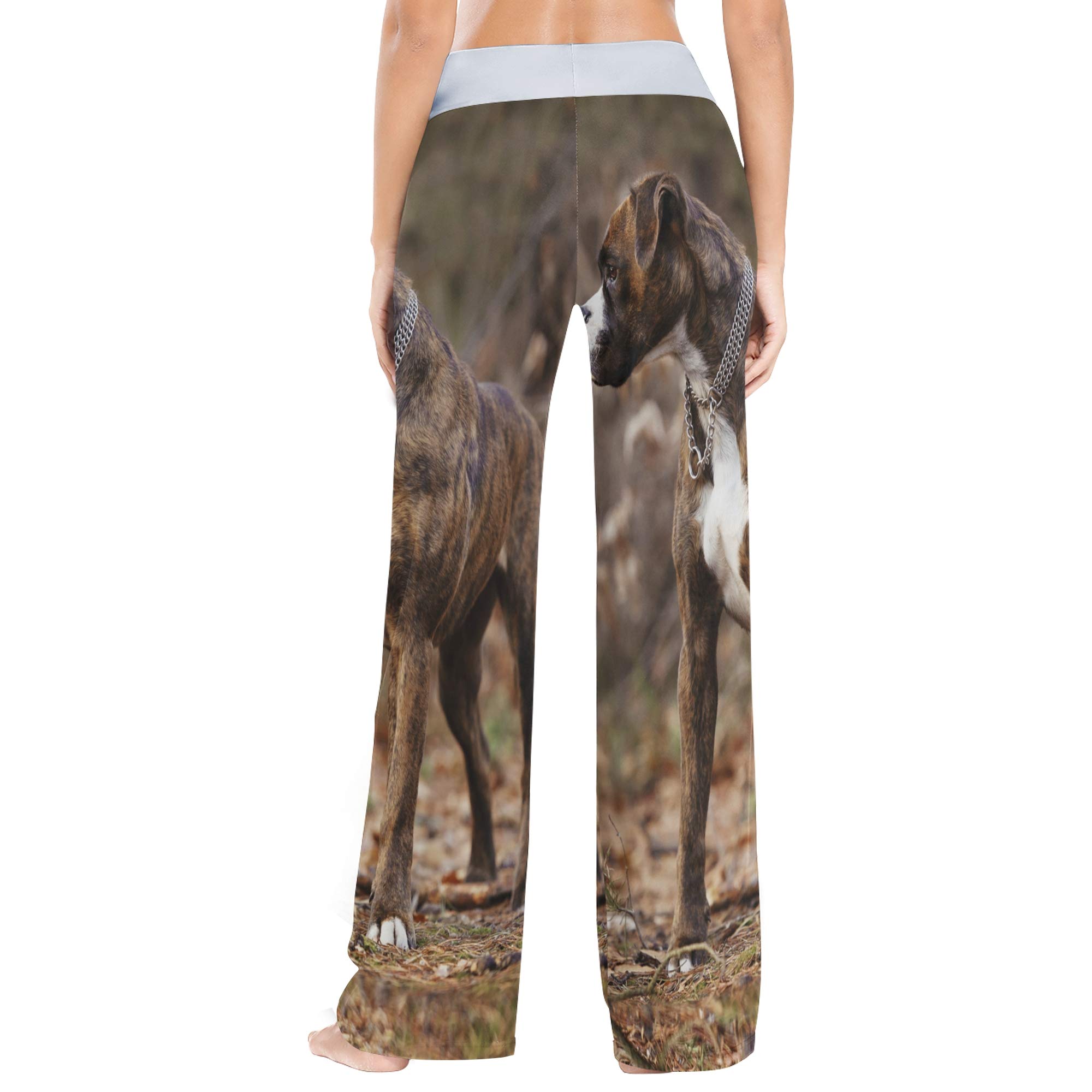 Women's Loose Casual Comfy Pajama Pants with Drawstring - Palazzo Wide Leg Lounge Pants for Sleep, Yoga & Home Relaxation