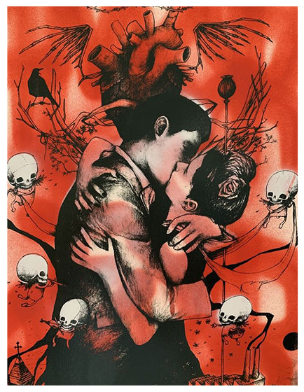 DRAN - AMOR ES ETERNO FIRE RED EDITION Perfume for Women, Long-Lasting Floral Scent, Valentine's Day Gift, Date Night & Special Occasions