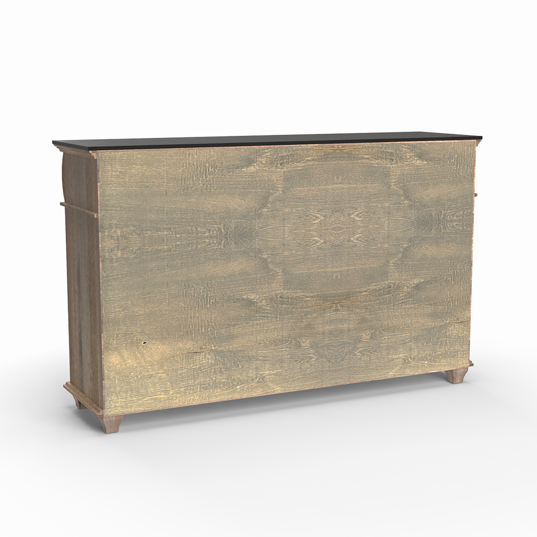 Bartlett Island Dresser - Stylish Wooden Chest of Drawers for Bedroom & Living Room Storage | Perfect for Organizing Clothes, Linens & Home Decor