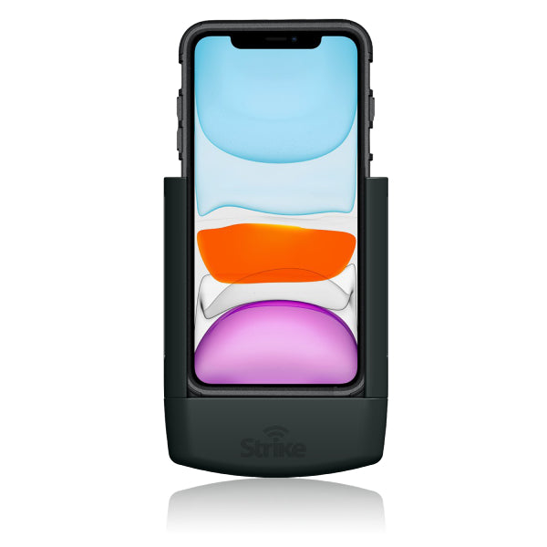 iPhone 11 Car Mount Holder Compatible with Strike Rugged Case - Secure Phone Cradle for Safe Driving & Hands-Free Navigation