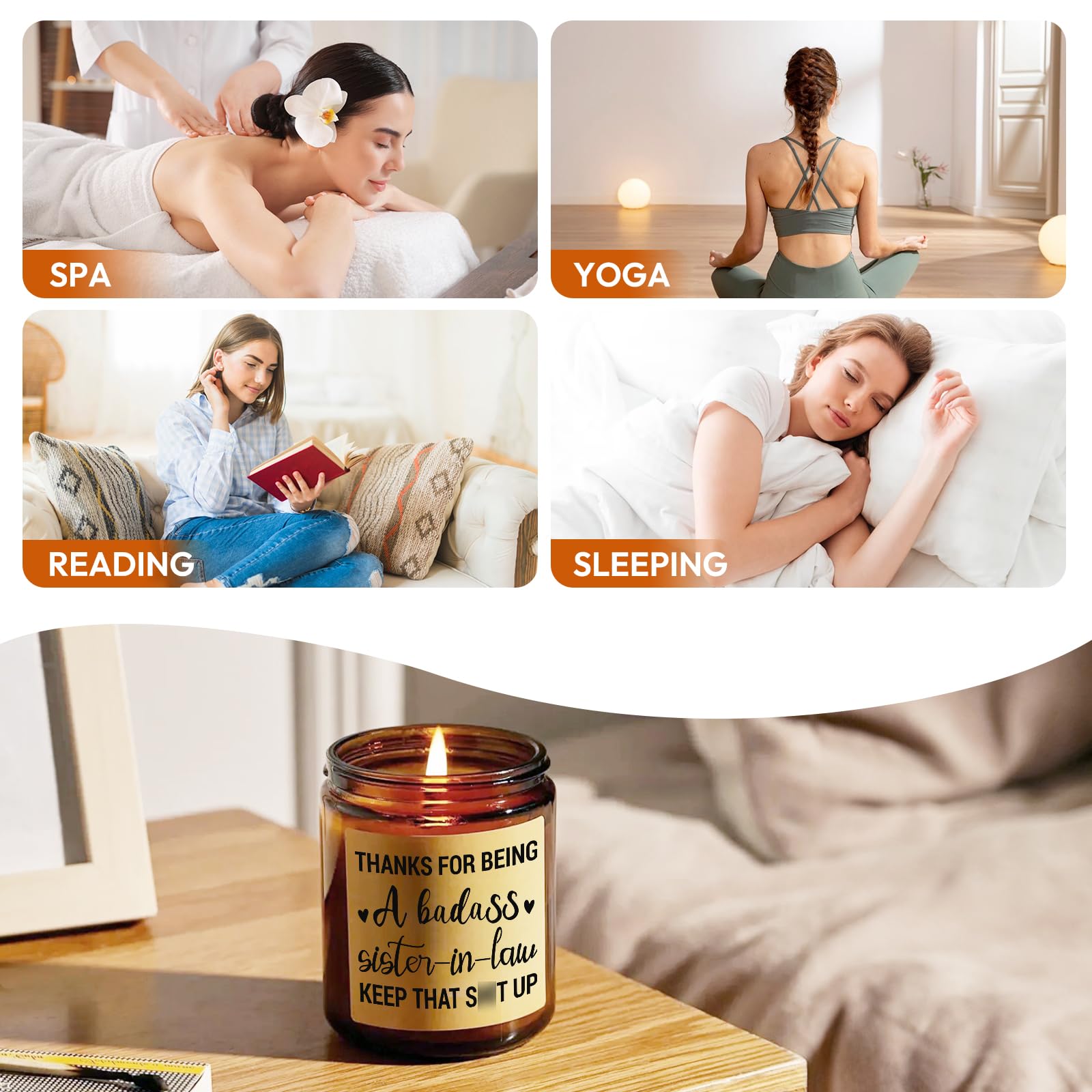Thoughtful Sister-in-Law Gifts for Birthday, Engagement, Wedding & Mother's Day - Unique Presents for Women, Best Friends & Family (Elegant Brown Gift Box) - Perfect for Special Occasions & Heartfelt Surprises