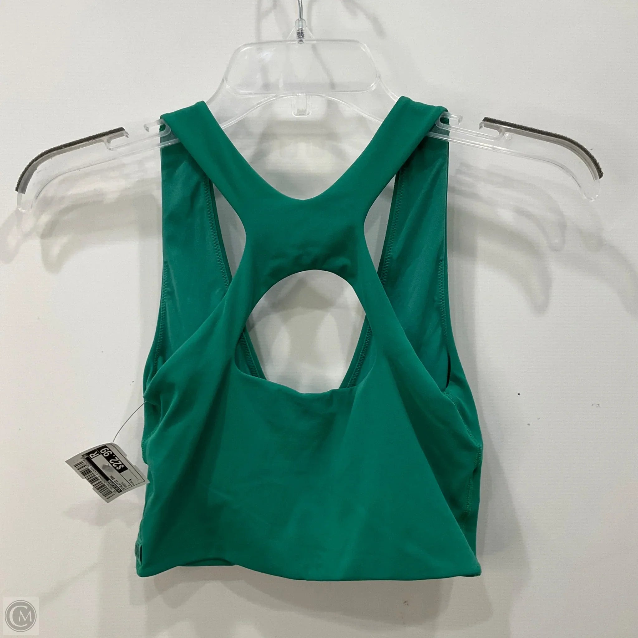 Lululemon Green Athletic Sports Bra Size 4 - High Support Workout Top for Running, Yoga & Gym