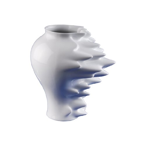 Rosenthal Fast White Ceramic Vase - 10.6